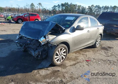 2013 Mazda Mazda3 I Touring из США, поврежденный, VIN JM1BL1VP9D1737533